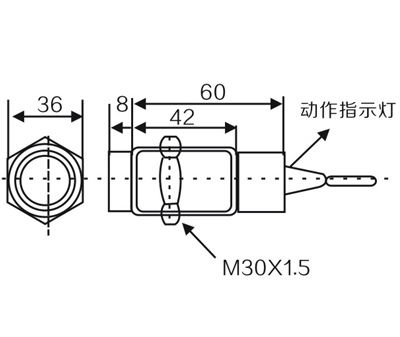 CM30 M30 capacitance proximity switch sensor