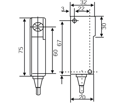 G77 Infrared ray Photoelectric Switch Sensor