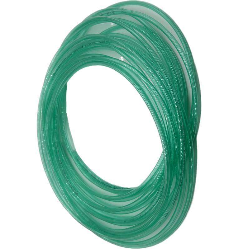  Polyurethane Tube Hose Pipe Pneumatic Pipe PU Hose Pu air hose 4 * 2.5 transparent green 10 meters