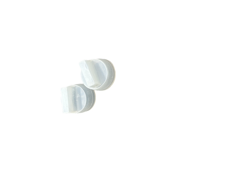 Knob silicone sleeve 16/22/30mm button waterproof cap, dustproof switch protective cover, transparent white sealing leather ring