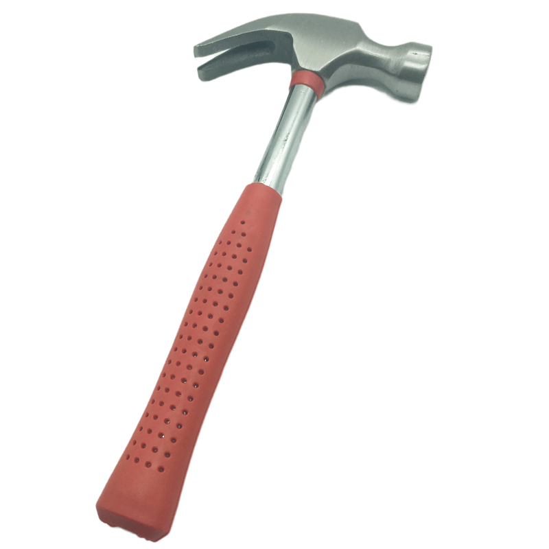 Steel Handled Claw Hammer Head Household Safety Nail Pulling Hammer HA-A2