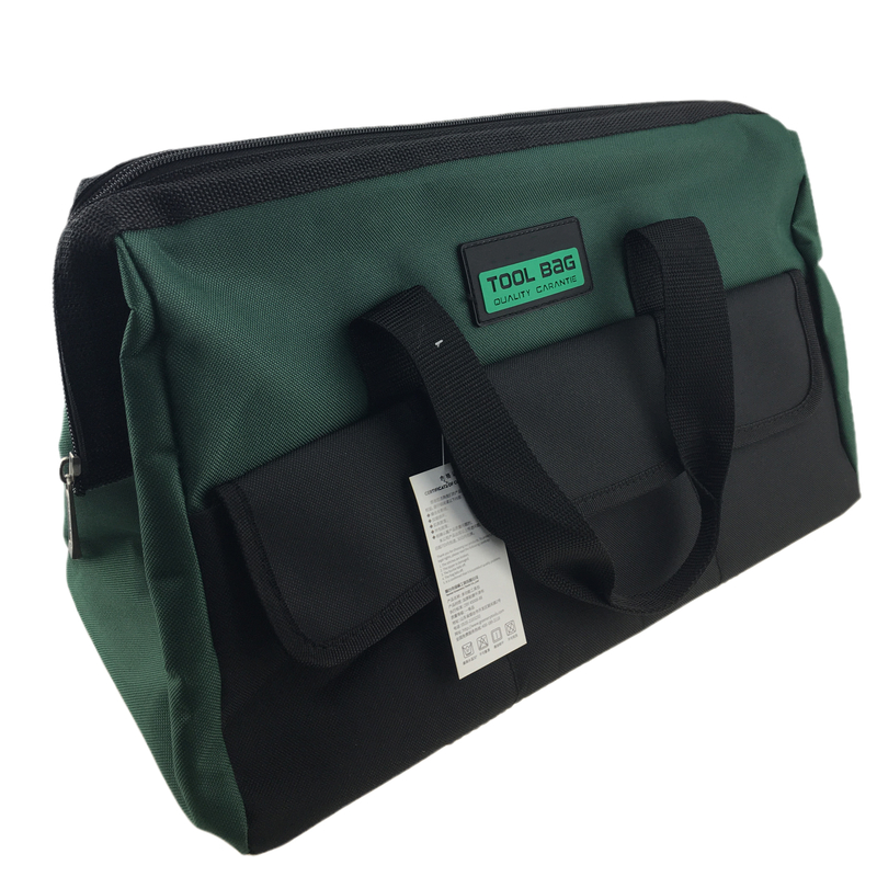 Thickened Wear-resistant Multifunctional Waterproof Tool Bag Portable Steel Ring Reinforced 19inch Canvas Bag
