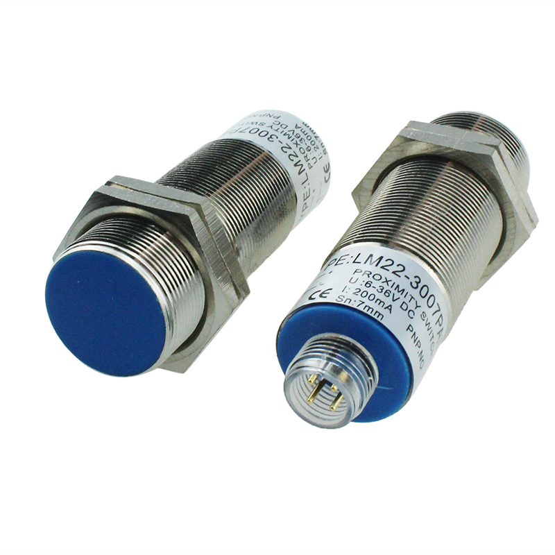 LM22-3007PAT 7mm Flush 10-30VDC PNP NO Arm Location Detection Sensor Switch of Robot without Cable