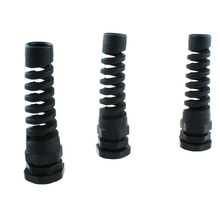 Waterproof M12 M16 M18 M20 Nylon Spiral Flex Protecting Cable Gland
