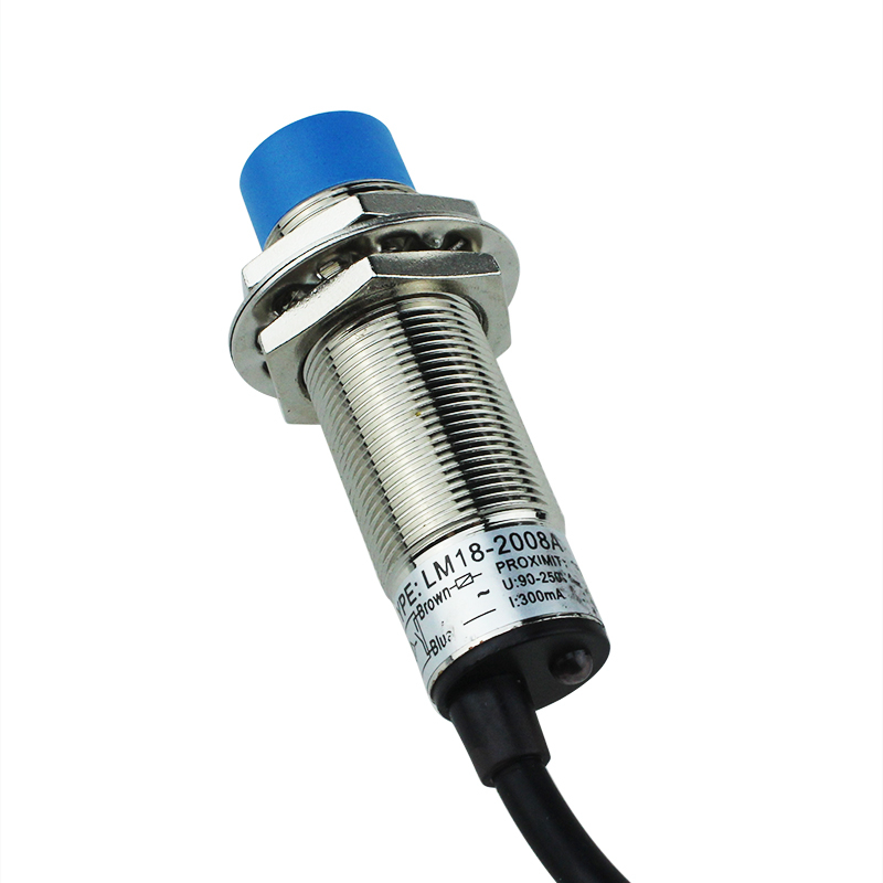 LM18-2008A 8mm Detection Controllable Silicon Non Flush Inductive Proximity Switch