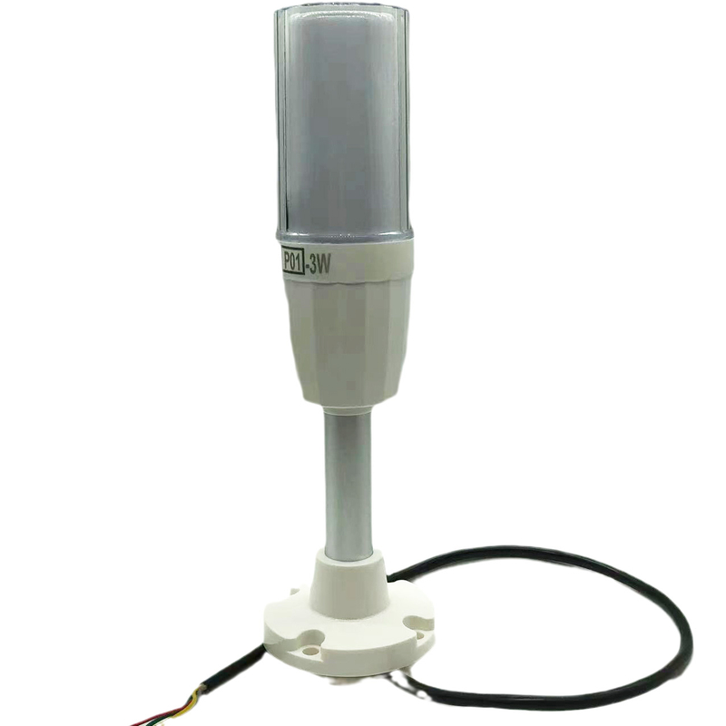 Integrated Three Color Warning Light Signal Light P01-3WQ Flashing And Silent, Q Rod disc type