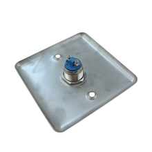 86 Type Stainless Steel Access Control Switch Panel Self-resetting Metal Waterproof Switch
