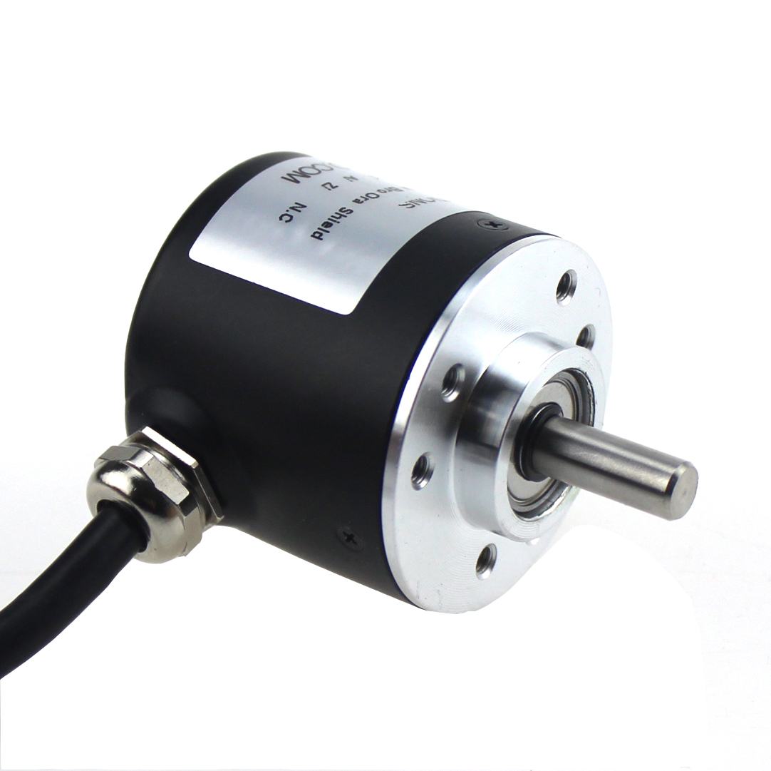 ISC3806-G03-2500BZ1-5L Outer diameter 38mm Solid Shaft Incremental Rotary Encoder