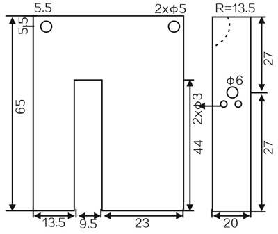 G65 Infrared ray Photoelectric Switch Sensor