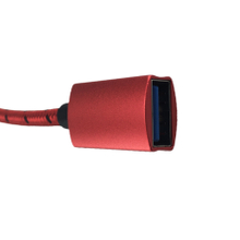 OTG Conversion Cable Type-C Data Cable Braided Cable 3.1TYPE C Rotating USB Female Extension Cable OTG Data Cable