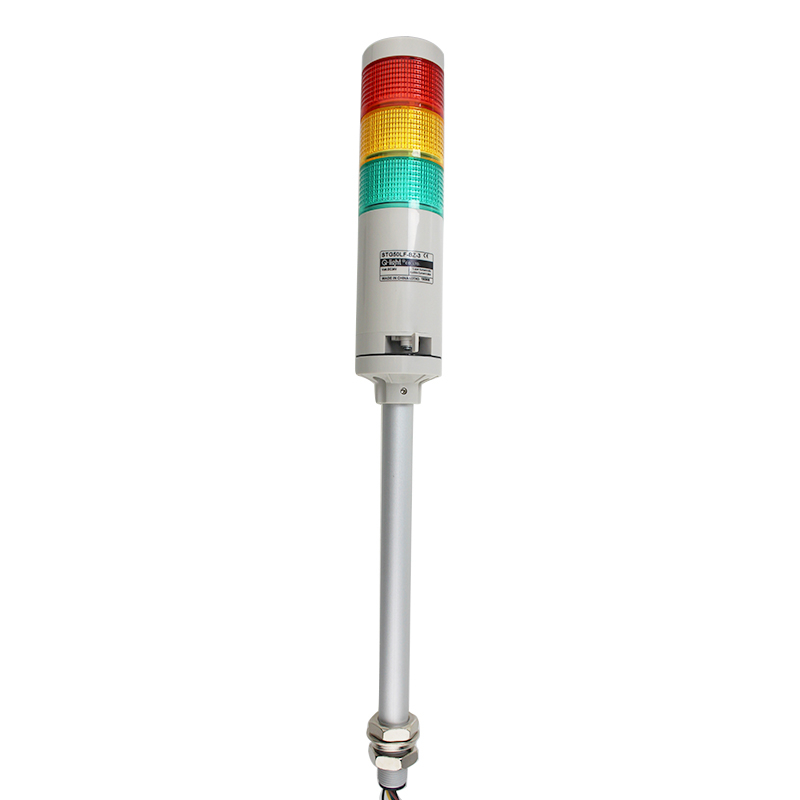 50mm 3 Layer LED Steady Flashing Built-in Buzzer Tower Light