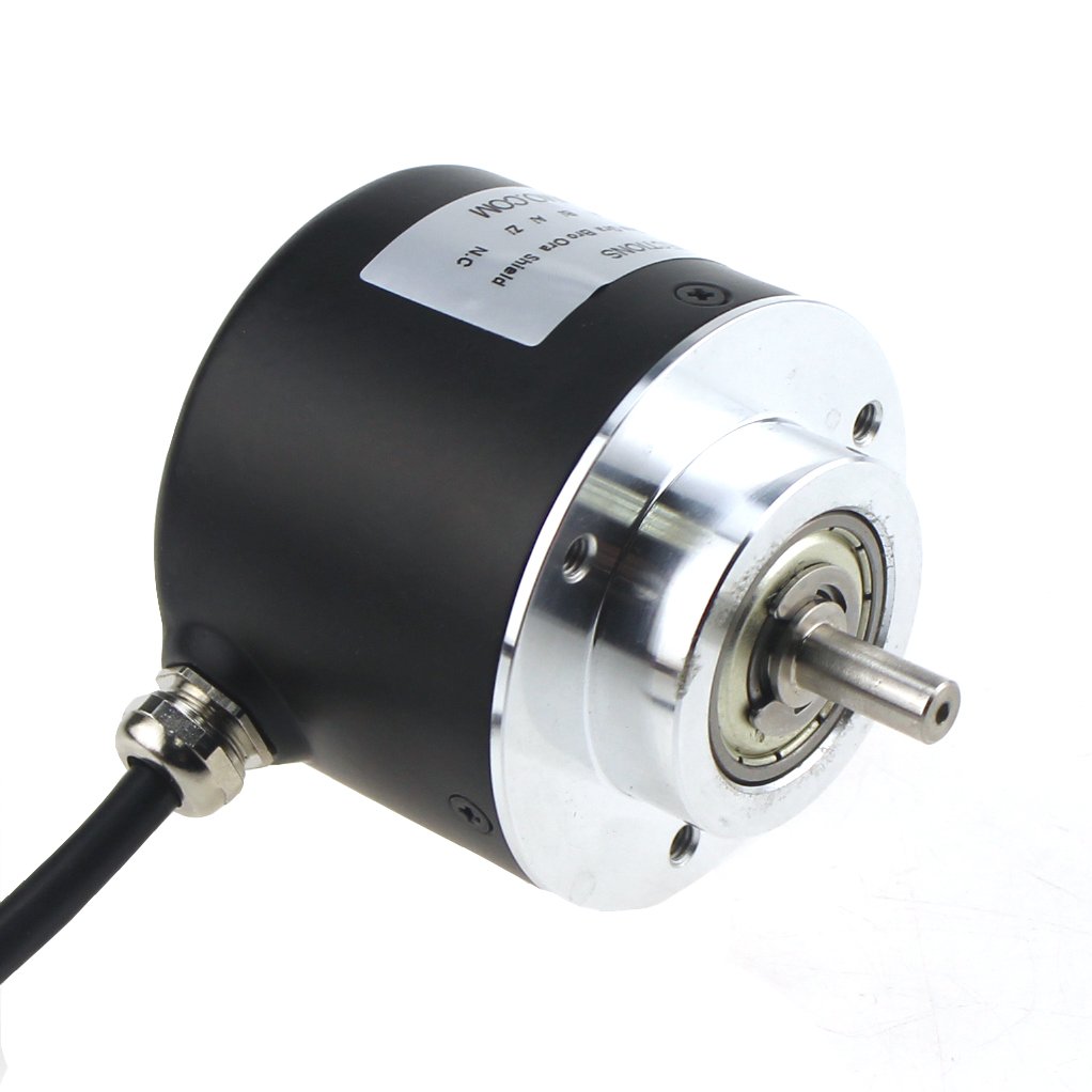 ISC5806-401-1000-BZ1-524-L Outer diameter 58mm Solid Shaft Incremental Optical Rotary Encoder