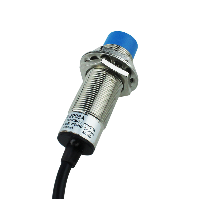 LM18-2008A 8mm Detection Controllable Silicon Non Flush Inductive Proximity Switch