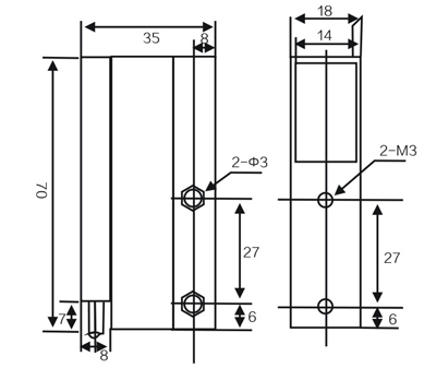 G36 Infrared Photoelectric Switch Sensor