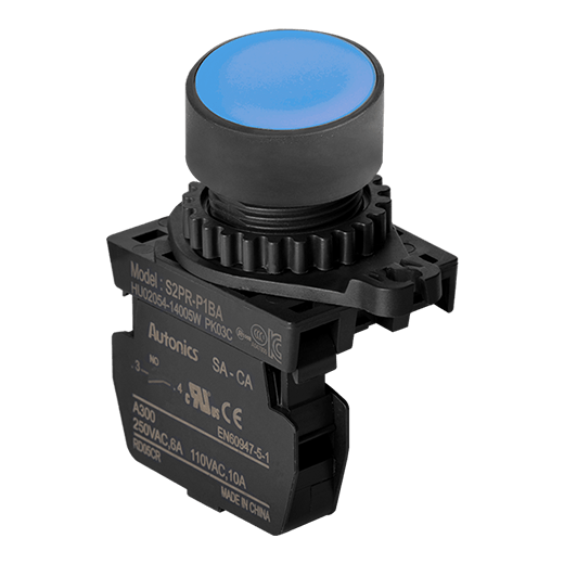 Autonics Non-Illuminated Push Button S2PR-P1BA