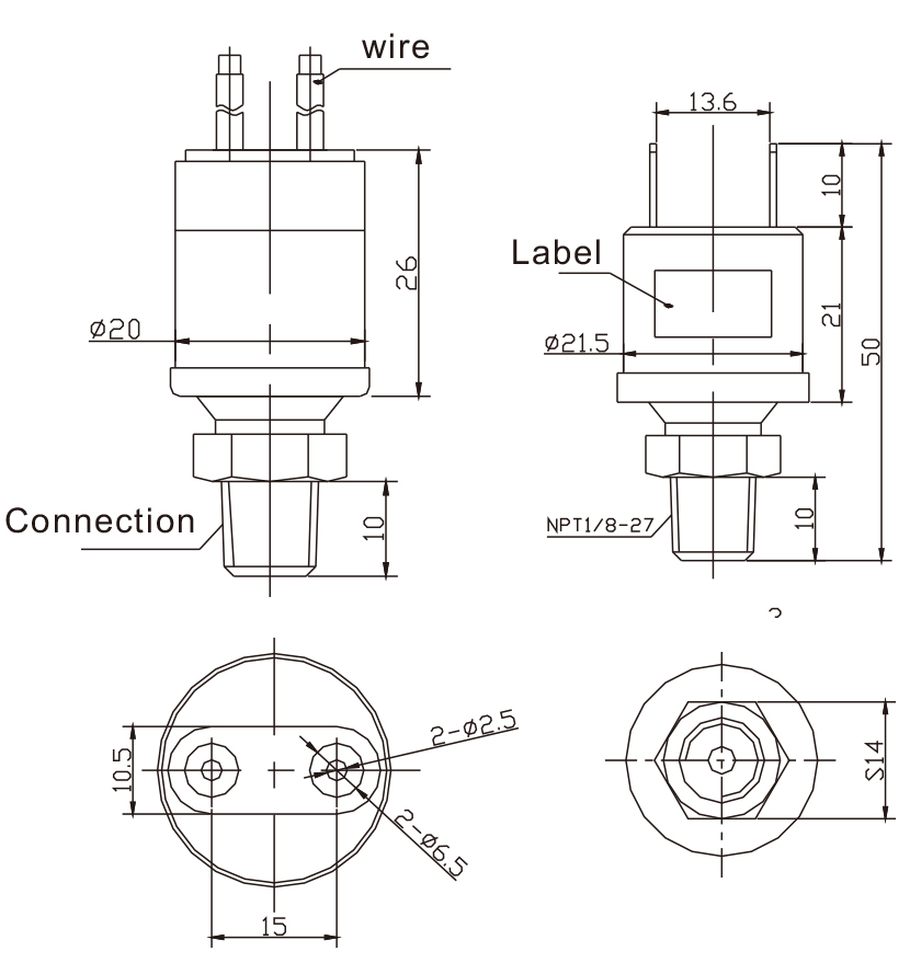 XYK-117 pressure switch
