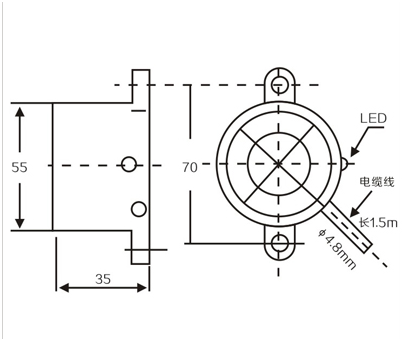 LM55 Inductive proximity switches sensors