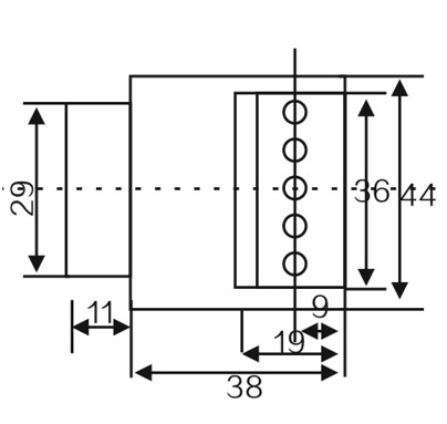 Inductive proximity sensors