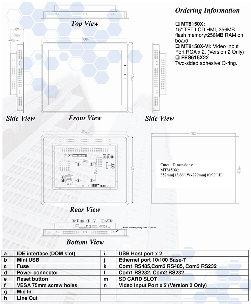 hmi touch screen
