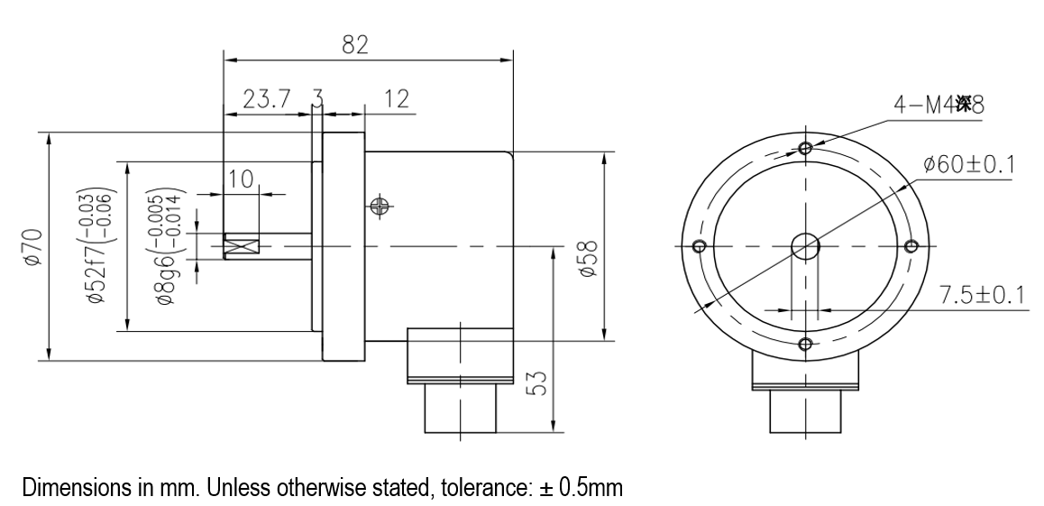 8mm encoder