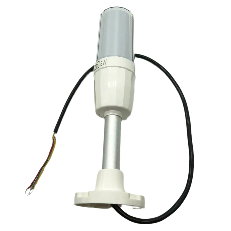 Integrated Three Color Warning Light Signal Light P01-3WQ Flashing And Silent, Q Rod disc type