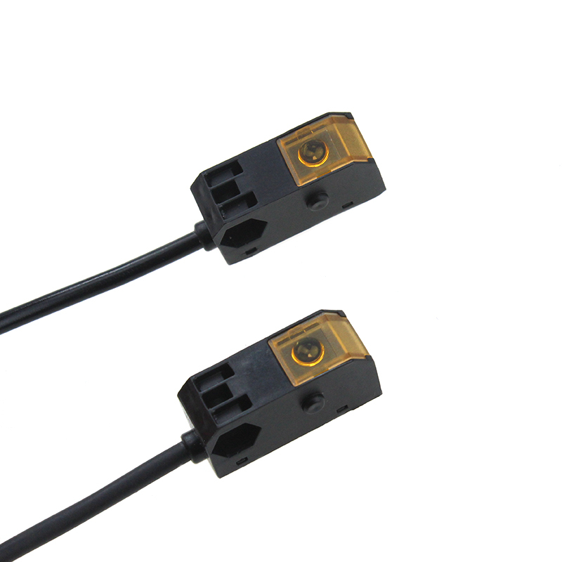 YML-TM15T NPN NC plastic square shape photoelectric Through Beam Switch Sensor