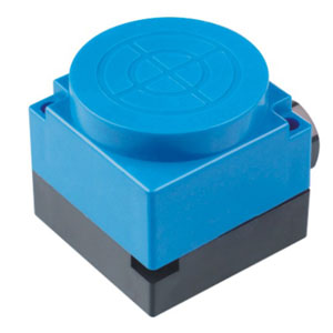 LMF55 angular column inductive proximity switch, detection distance 25mm