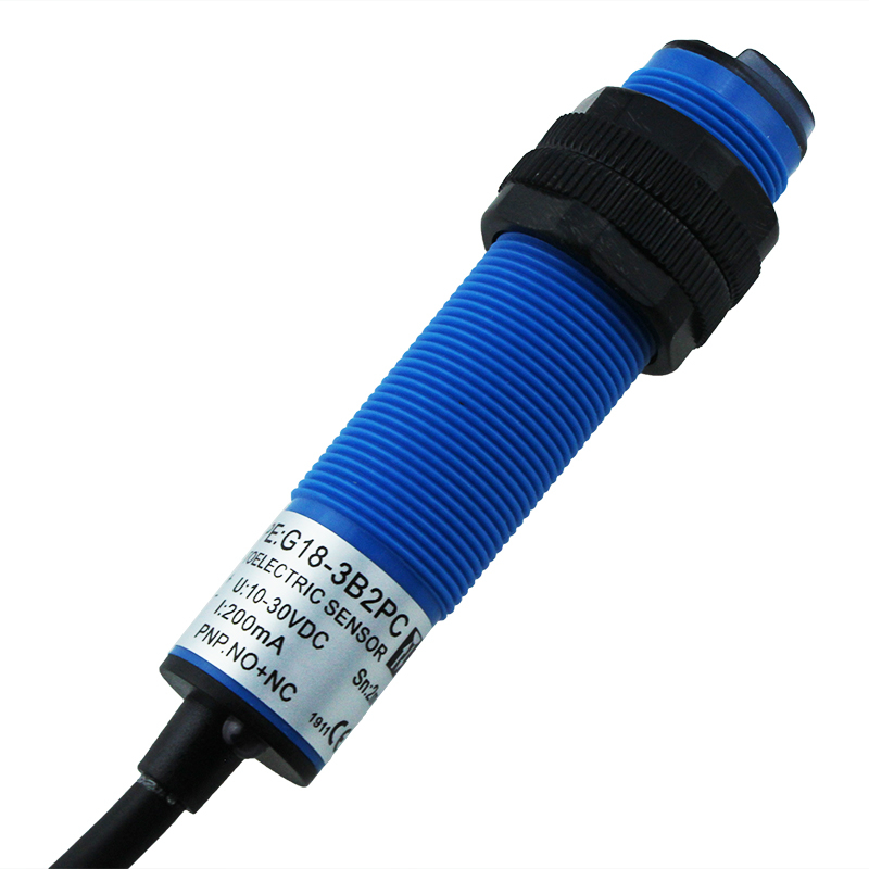 G18-3B2PC Retroreflective Photoelectric Digital Beam Photocell Sensor