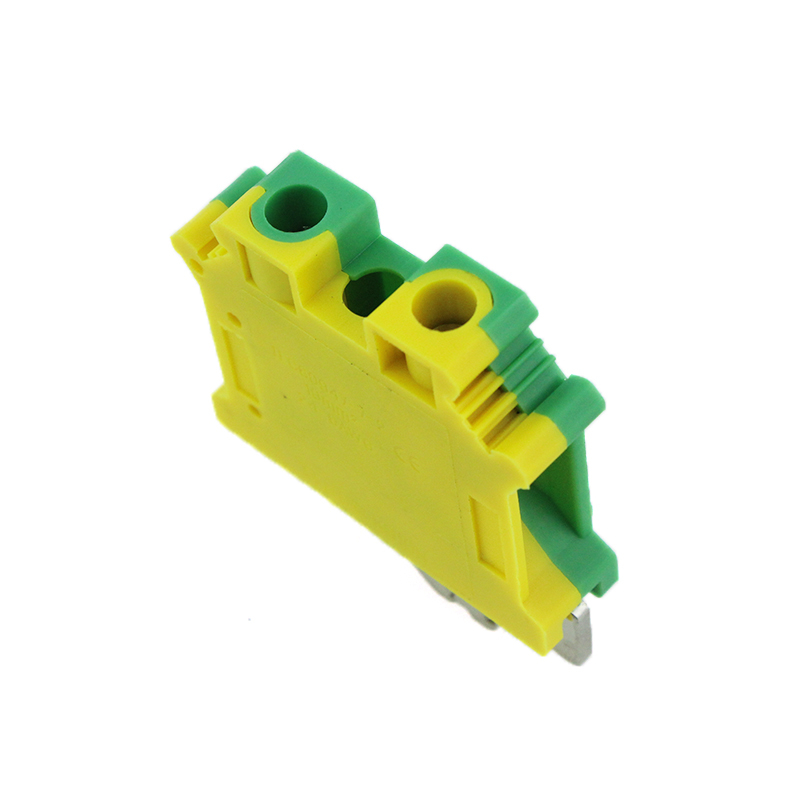 USLKG10N Screw 10mmq Din-rail Earth Clamp Terminal Block