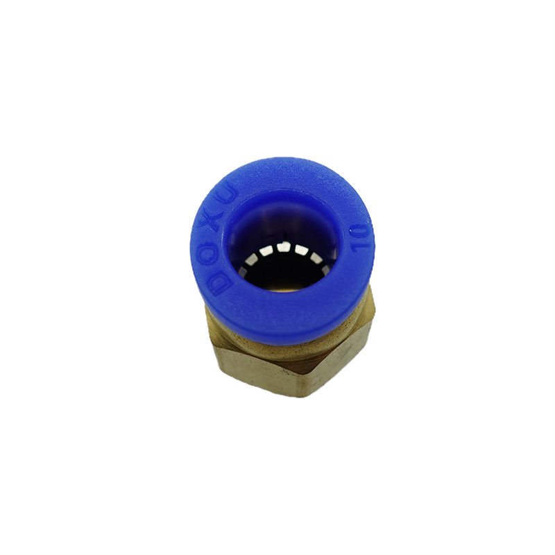 Pneumatic fitting push in quick connector fittings PC10-01 