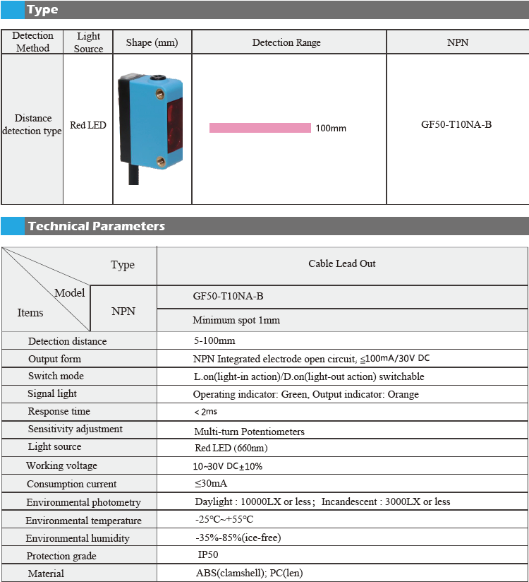 proximity sensor