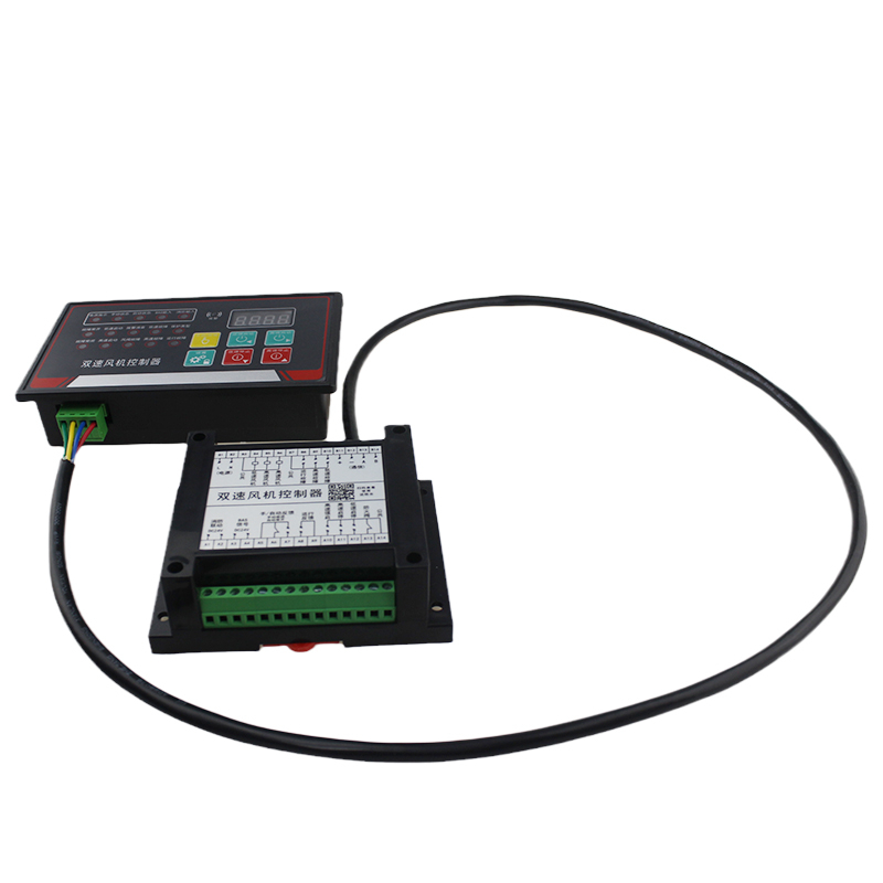 Dual-speed fan controllers