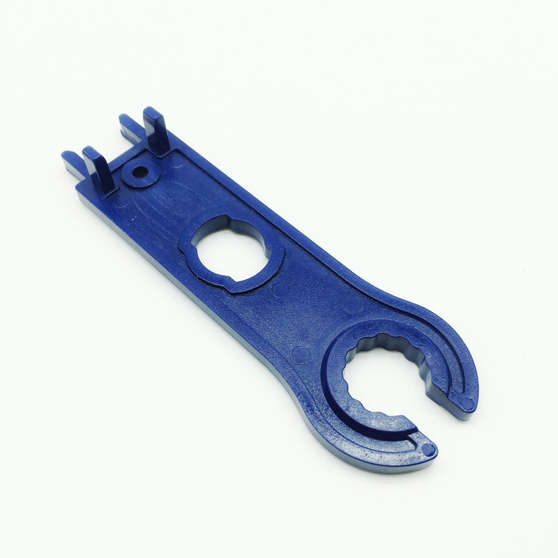 MC4 Connector Wrench Solar Power PV Disassembly Connector Wrench Blue Flat Head 1000V