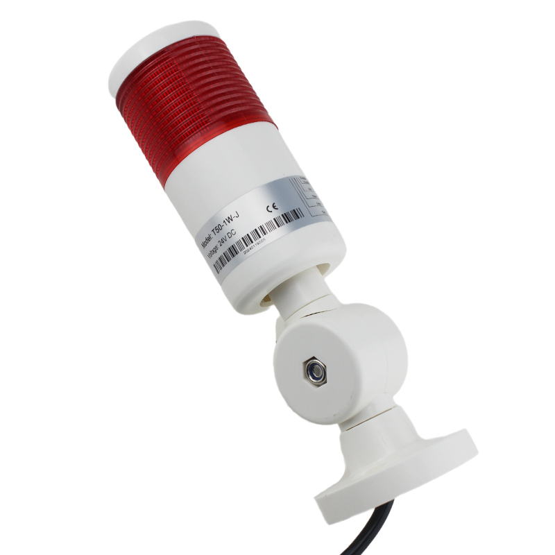 T50-1W-J USB LED Warning Light 1 Layer Red With Sound Flash Tower Light
