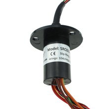 SRC022-24-4P/6S 10rings 2A Electrical Contacts Capsule Slip Ring