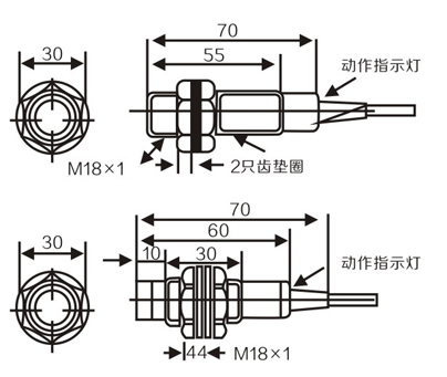 M18 proximity sensor