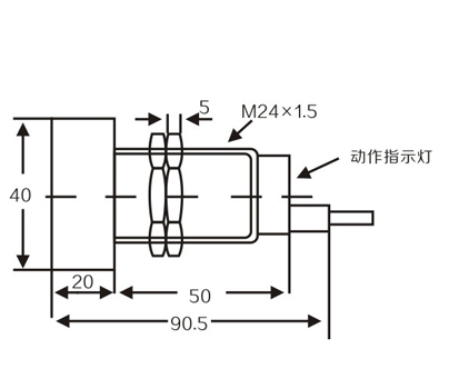 LM40 Inductive proximity switches sensors