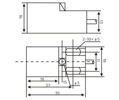 LMF1 Inductive proximity switches sensors