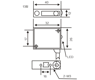 LMF5 Inductive proximity switches sensors