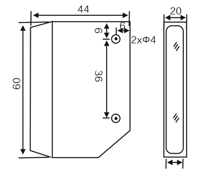 G44 Infrared ray Photoelectric Switch Sensor