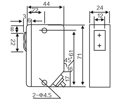 G71 Infrared ray Photoelectric Switch Sensor