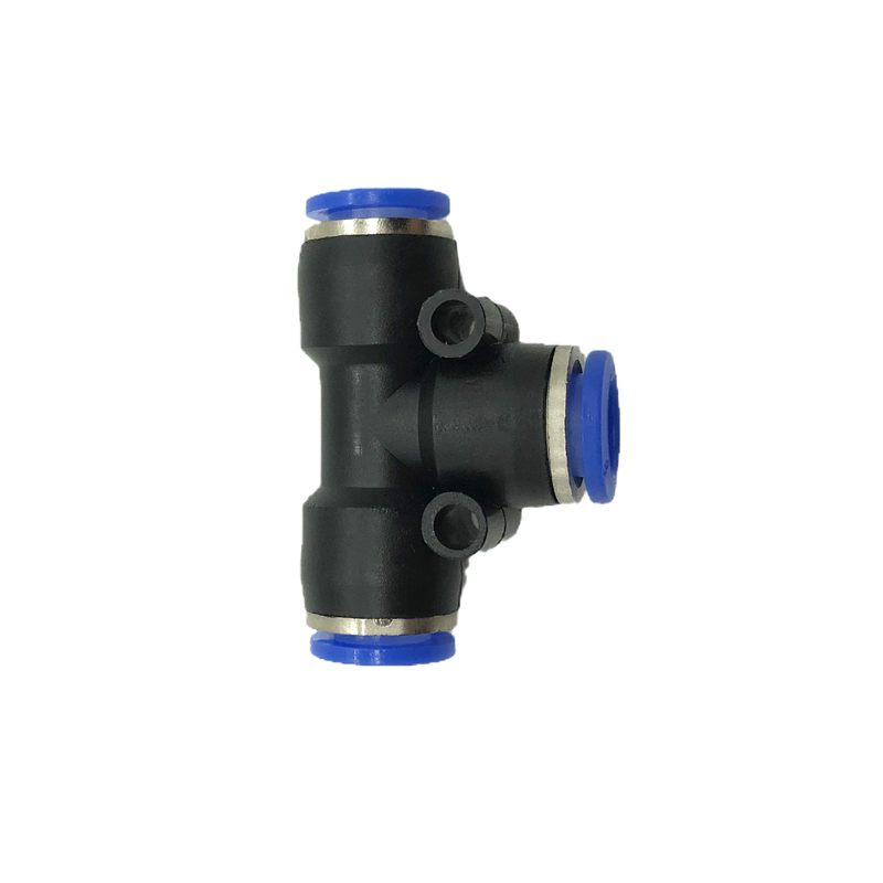 Tracheal Quick Insertion Quick Connector T-shaped Tee Reducer PE-8