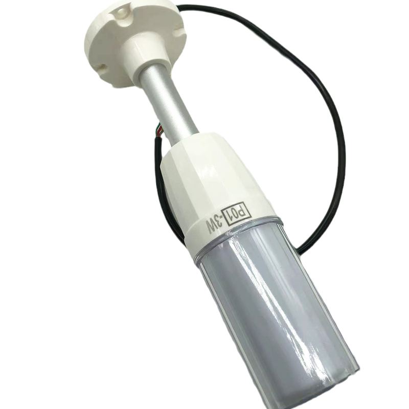 Integrated Three Color Warning Light Signal Light P01-3WQ Flashing And Silent, Q Rod disc type