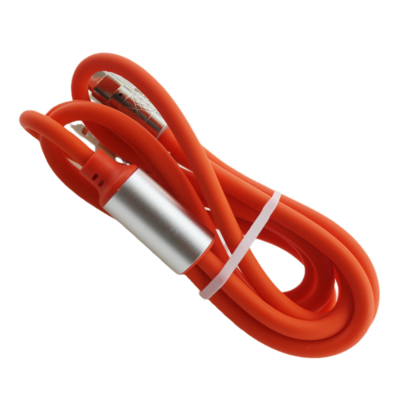 1.2M 120W Mobile Phone Super Fast Charging Digital Data Cable with Bold Liquid Three in One Soft Rubber Charging Cable 