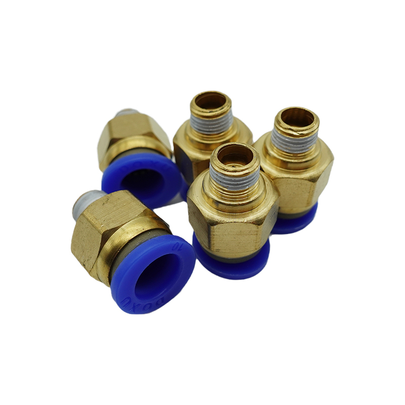 Pneumatic fitting push in quick connector fittings PC10-01 