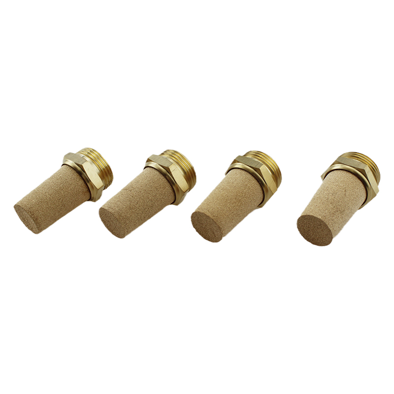 Air Silencer Pneumatic Valve Flat End Exhaust Muffler BSL-10