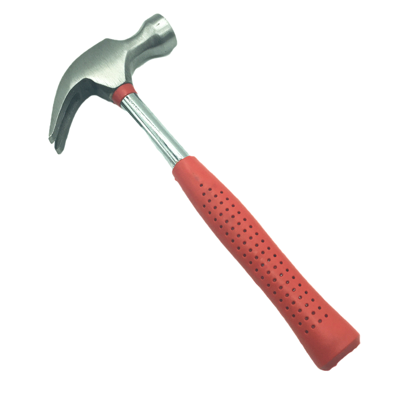 Steel Handled Claw Hammer Head Household Safety Nail Pulling Hammer HA-A2