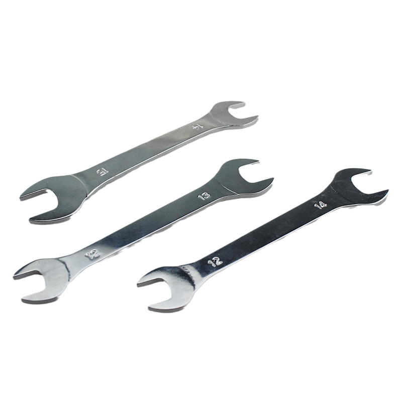Thin open wrench Large open auto repair tool double-ended wrench