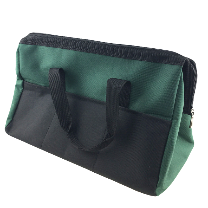 Thickened Wear-resistant Multifunctional Waterproof Tool Bag Portable Steel Ring Reinforced 19inch Canvas Bag
