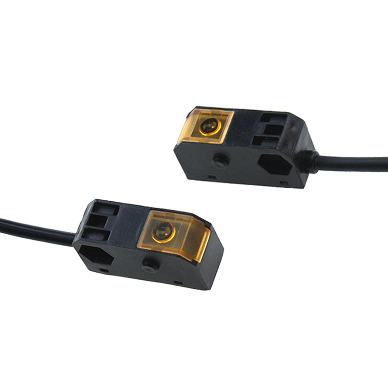YML-TM15T NPN NC plastic square shape photoelectric Through Beam Switch Sensor